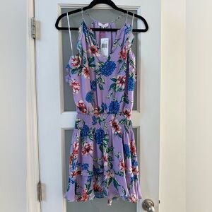PARKER floral mini dress